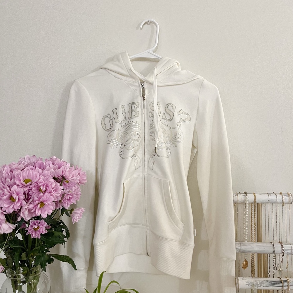 VINTAGE GUESS zip up